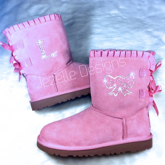 💎Msg.2.Order UGGS Custom Swarovski Crystal Rhinestone Ugg Boots - Picture 5 of 17